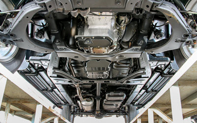 Audi Muffler Inspection